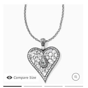 Brighton Empress Heart Convertible Necklace NWT